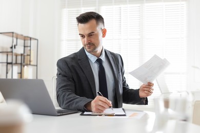 Photo of Marketing. Man working at desk in office