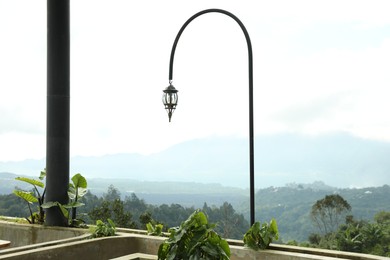 Photo of Picturesque view of beautiful mountains from resort