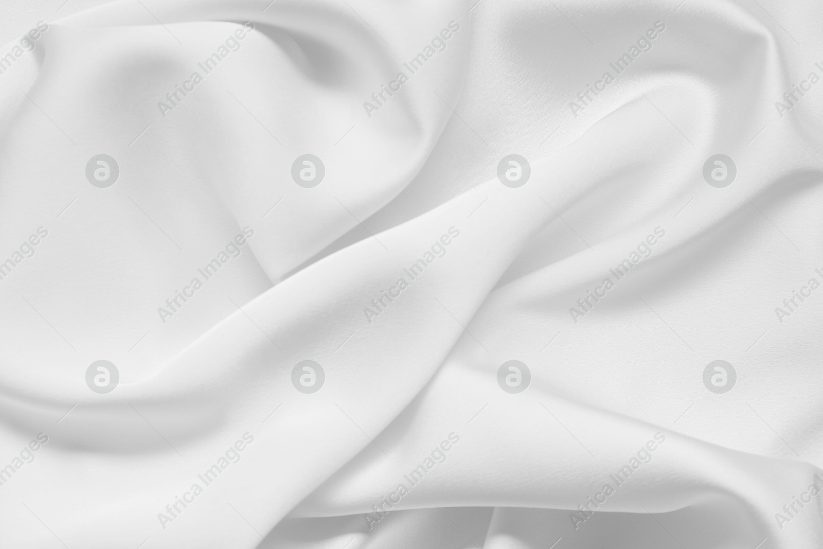 Texture of white fabric as background, top view Image of Texture of white fabric as background, top view