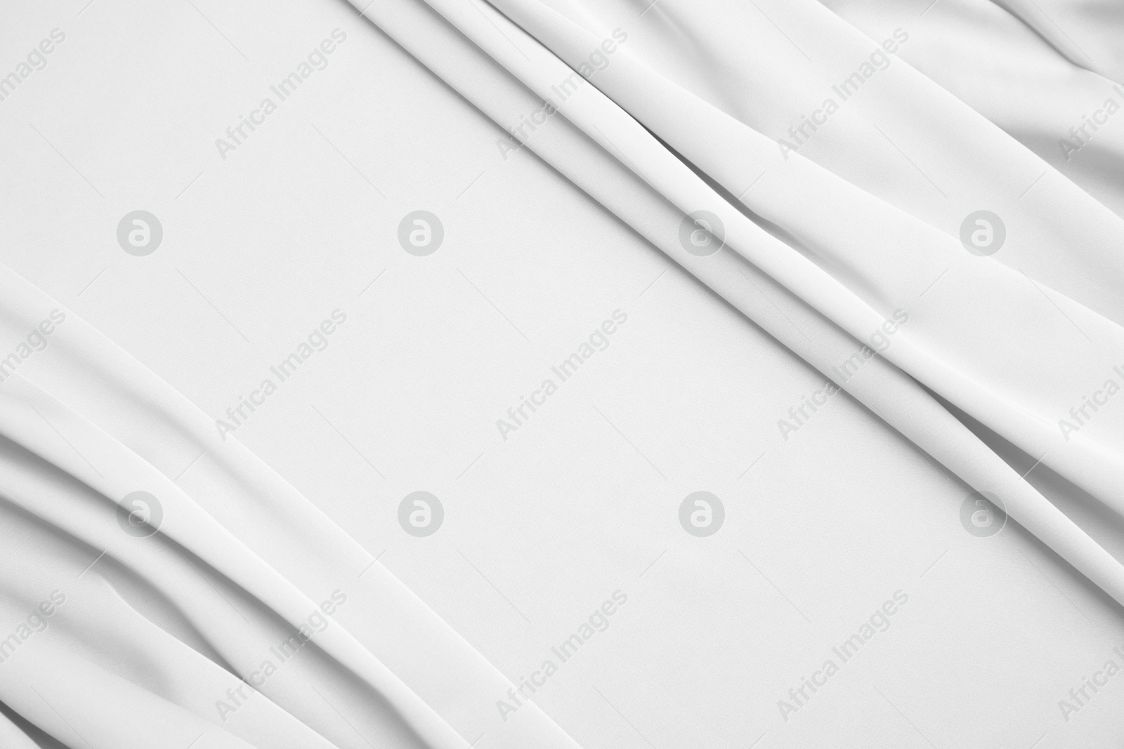 Texture of white fabric as background, top view Image of Texture of white fabric as background, top view