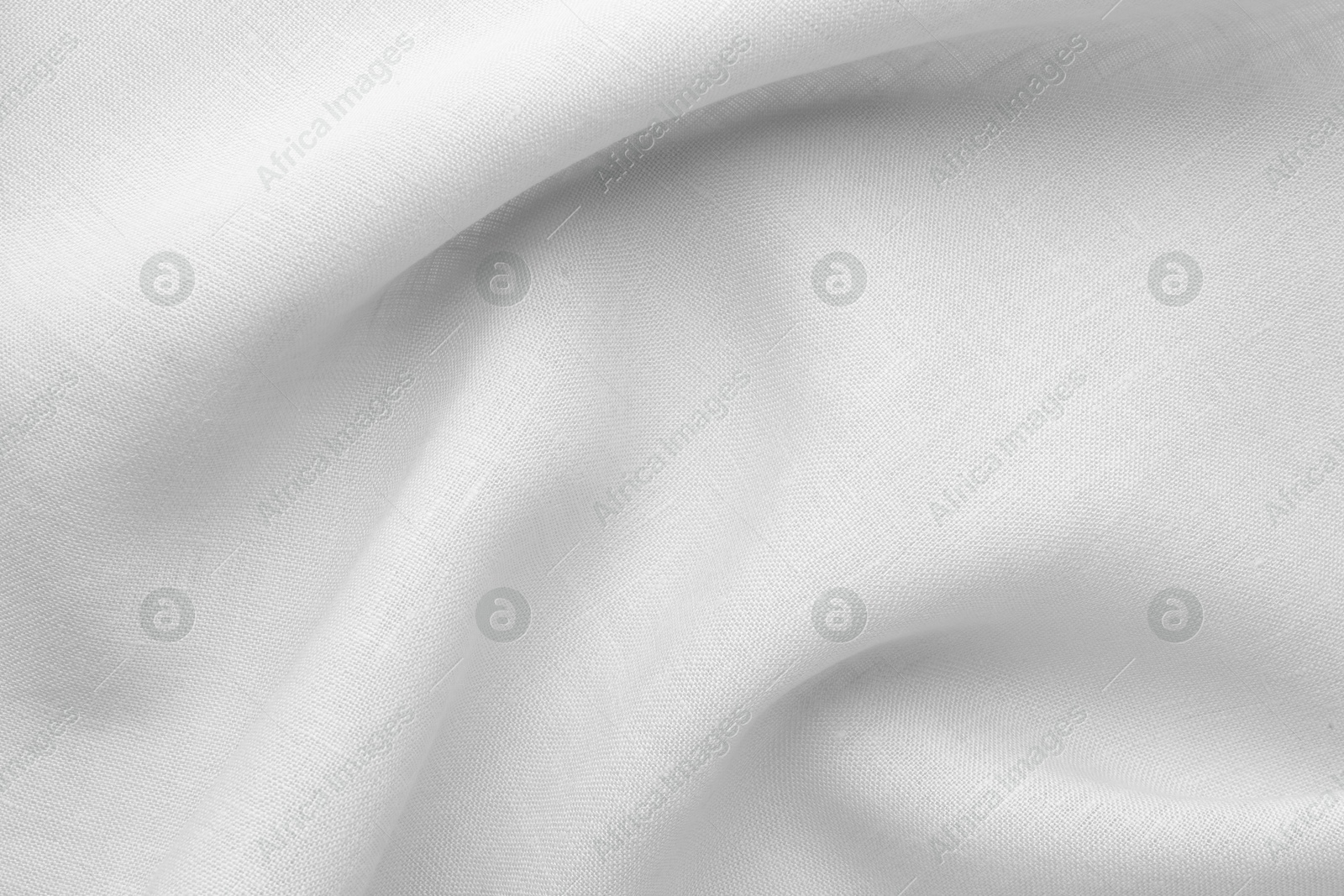 Texture of white fabric as background, top view Image of Texture of white fabric as background, top view