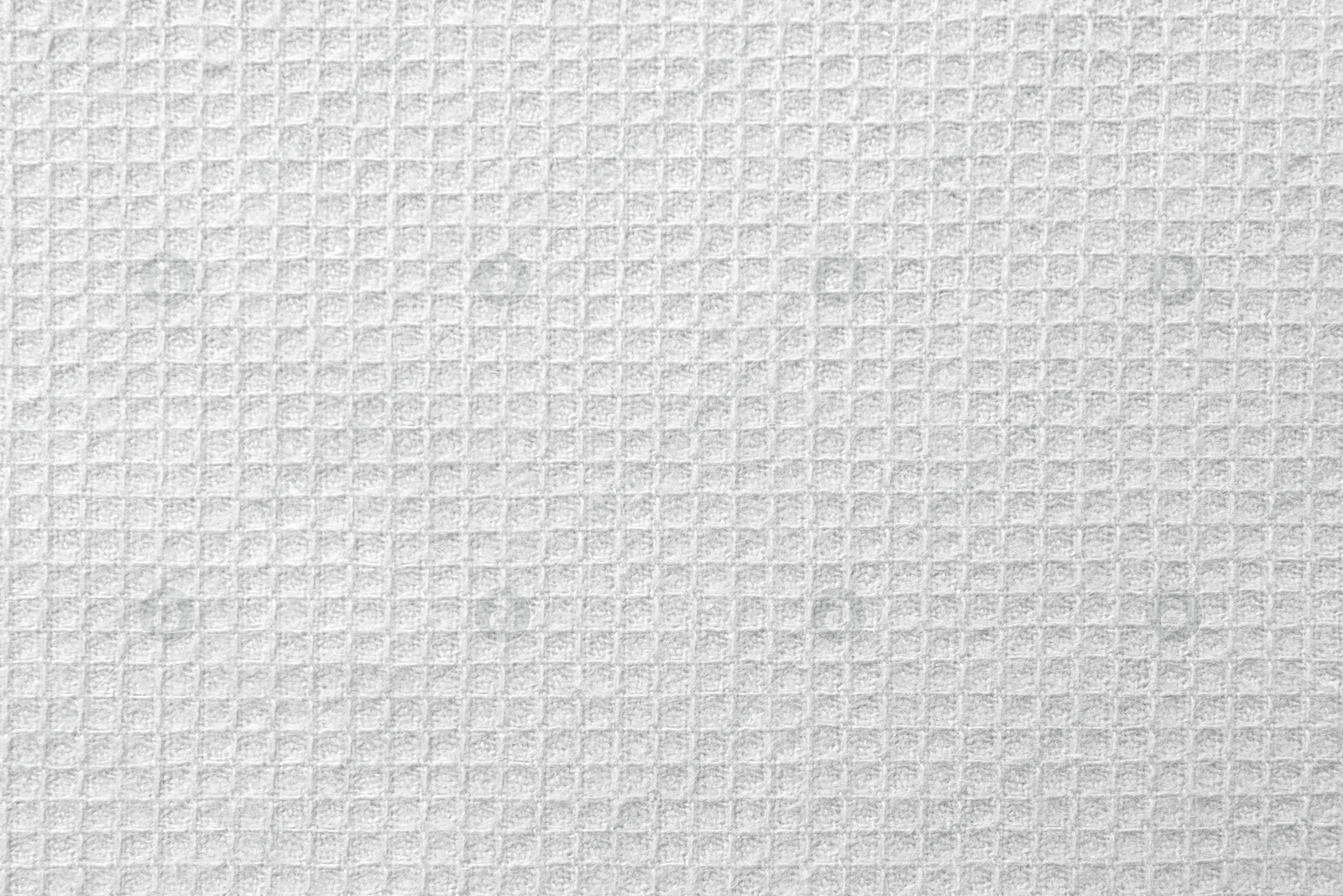 Texture of white fabric with pattern as background, top view Image of Texture of white fabric with pattern as background, top view