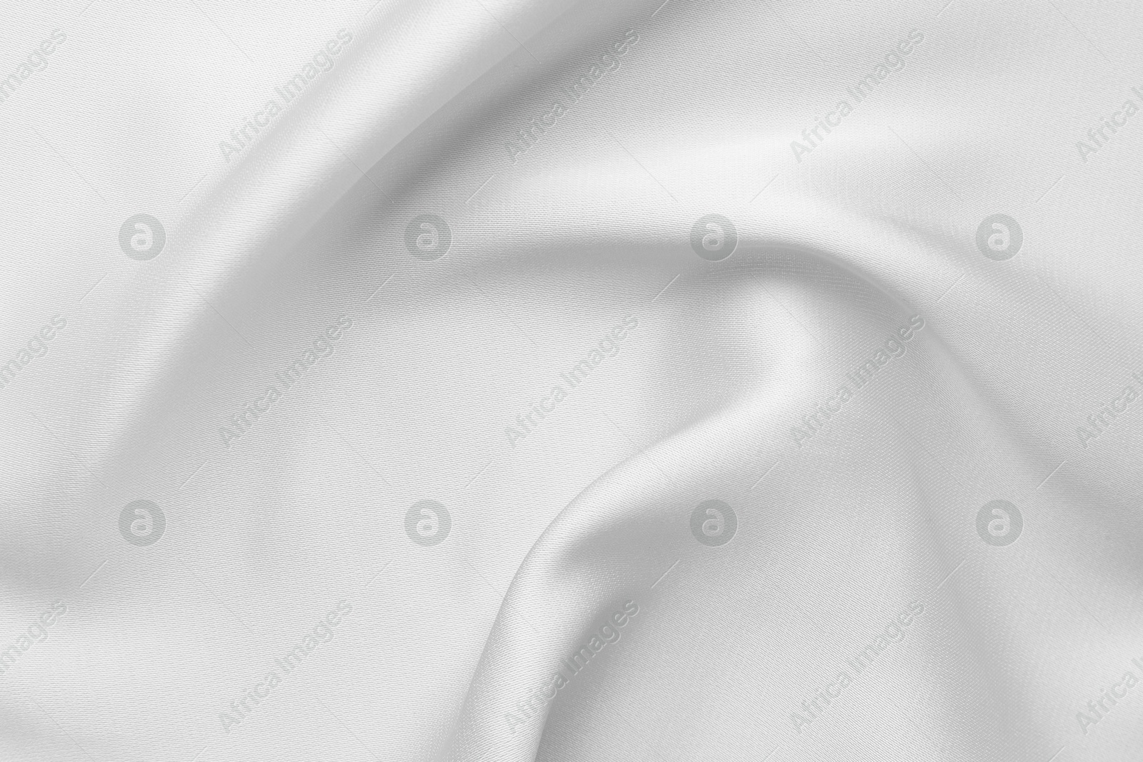 Texture of white silk fabric as background, top view Image of Texture of white silk fabric as background, top view