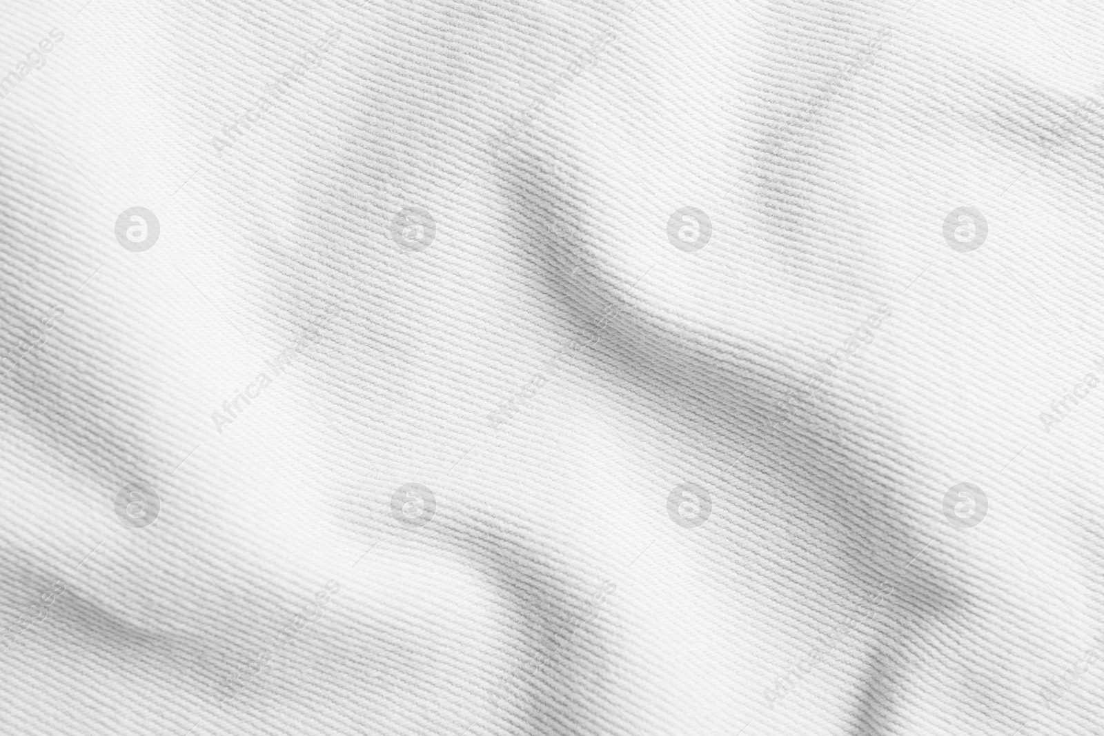 Texture of white fabric as background, top view Image of Texture of white fabric as background, top view