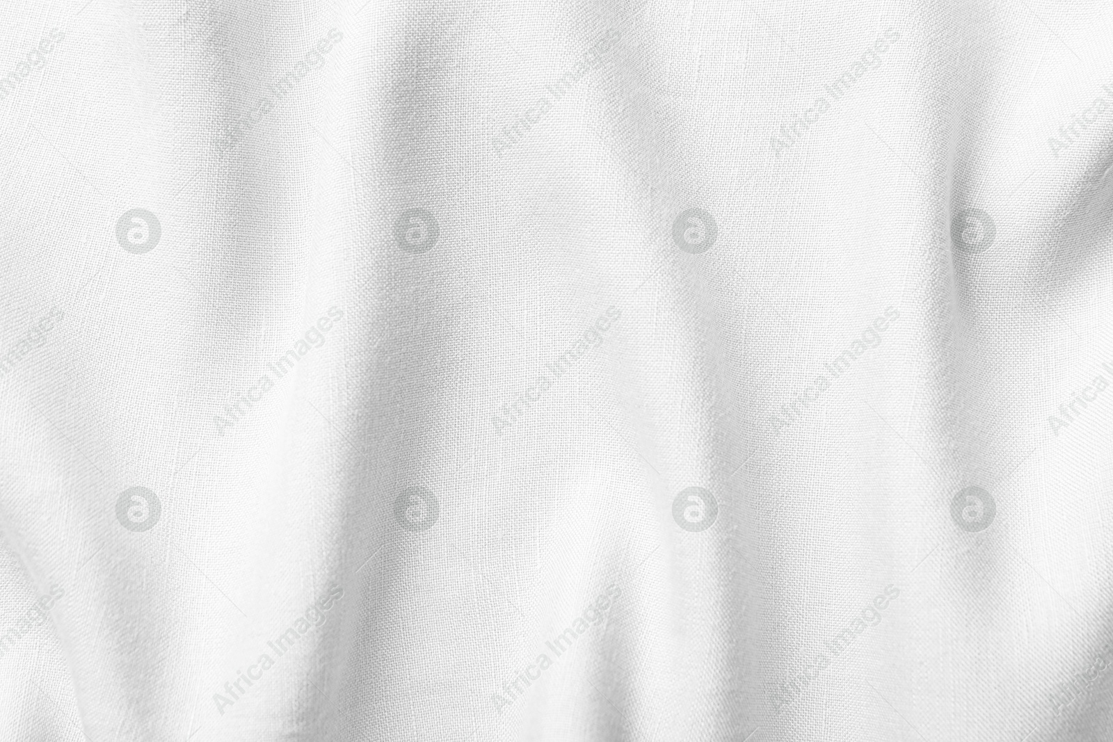 Texture of white fabric as background, top view Image of Texture of white fabric as background, top view