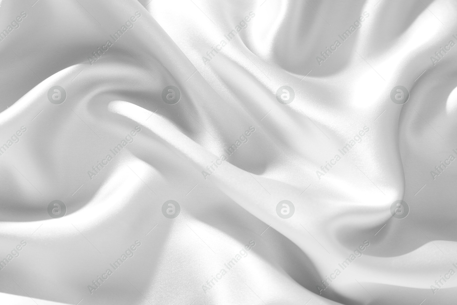 Texture of white silk fabric as background, top view Image of Texture of white silk fabric as background, top view