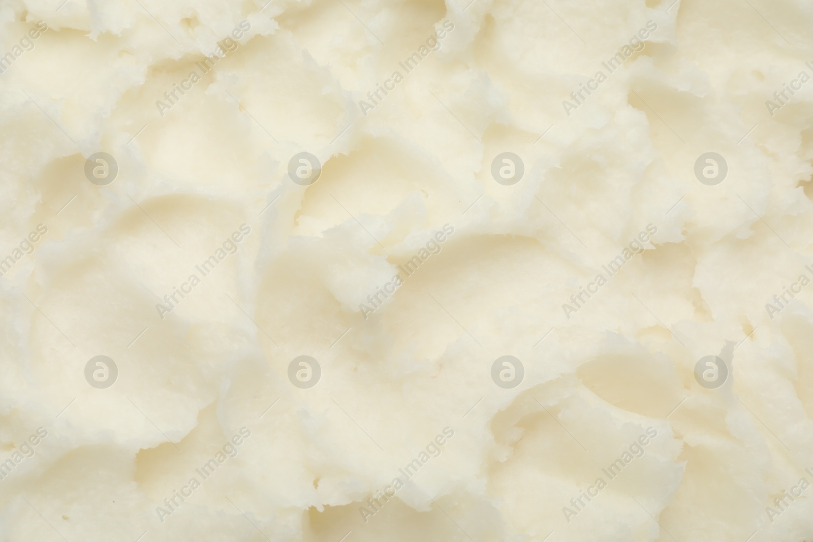 Texture of organic shea butter as background, top view Photo of Texture of organic shea butter as background, top view