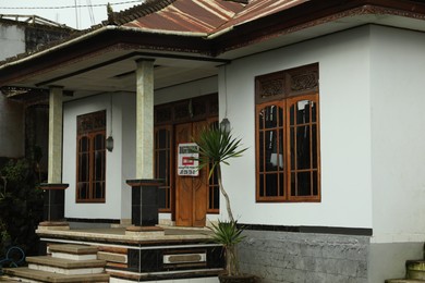 Photo of Bali, Indonesia - May 18, 2025: View of house for sale