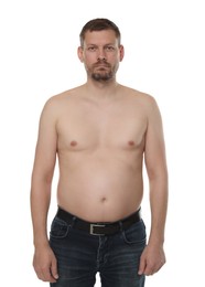 Photo of Portrait of confident man on white background