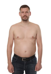 Photo of Portrait of confident man on white background