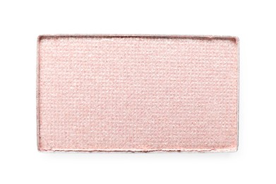 Photo of Beautiful eye shadow refill pan isolated on white, top view