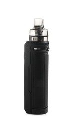 Photo of Black electronic smoking device isolated on white