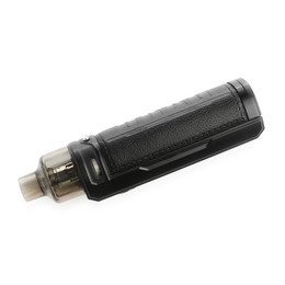 Photo of Black electronic smoking device isolated on white
