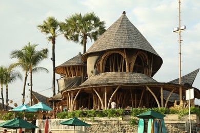 Photo of Bali, Indonesia - May 20, 2025: View of building at tropical resort