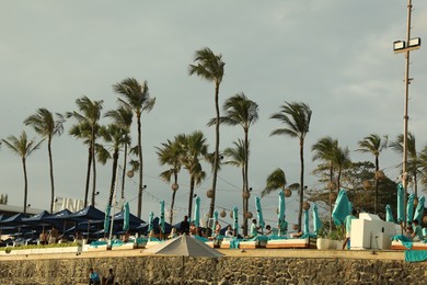 Photo of Bali, Indonesia - May 20, 2025: View of tropical resort