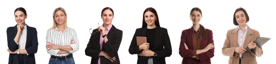 Image of Psychologists on white background. Group of specialists