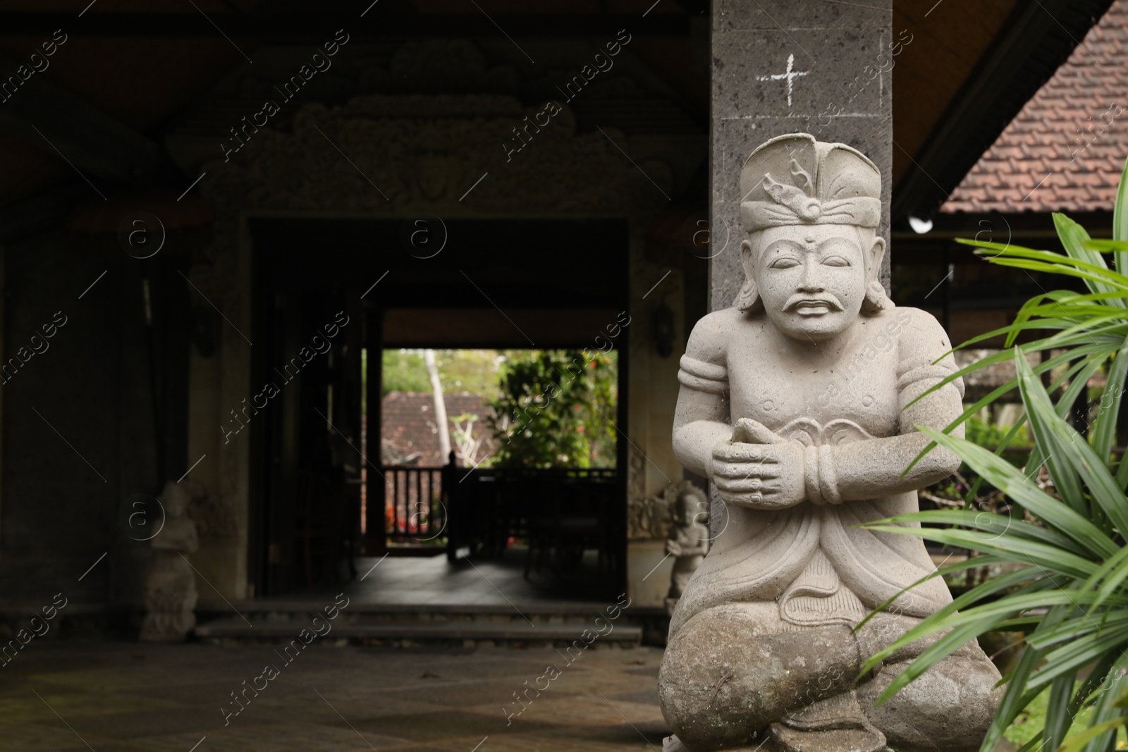 Bali, Indonesia - May 31, 2025: Beautiful statue outdoors, space for text Photo of Bali, Indonesia - May 31, 2025: Beautiful statue outdoors, space for text
