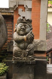 Photo of Bali, Indonesia - May 31, 2025: Beautiful Dvarapala statue outdoors