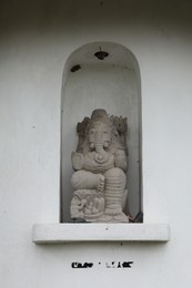 Photo of Bali, Indonesia - May 31, 2025: Beautiful Ganesha statue at temple