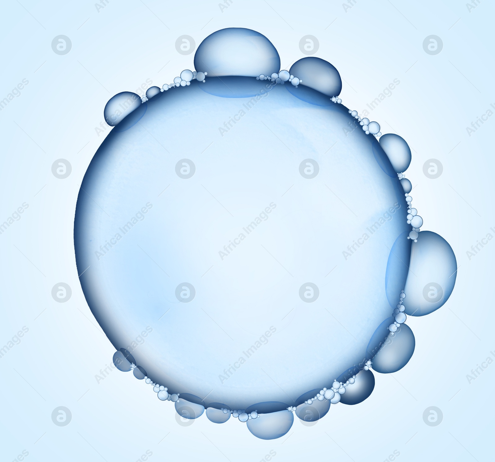Collagen molecule on light background. Skincare cosmetic solution, serum or essence Image of Collagen molecule on light background. Skincare cosmetic solution, serum or essence