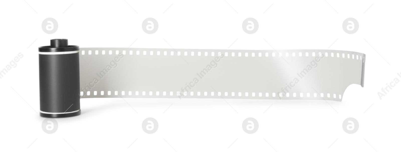 Roll of photographic film isolated on white Photo of Roll of photographic film isolated on white