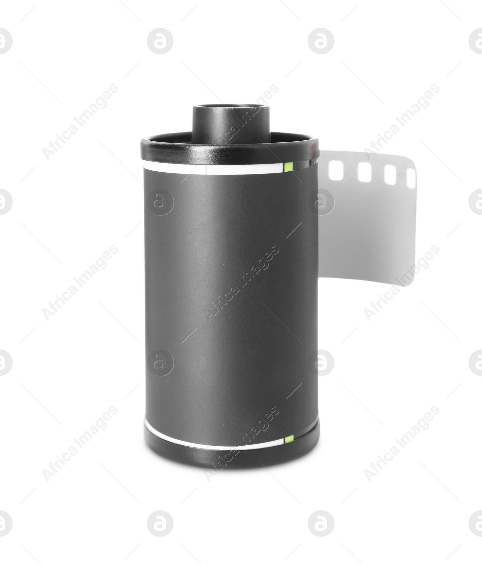 Roll of photographic film isolated on white Photo of Roll of photographic film isolated on white