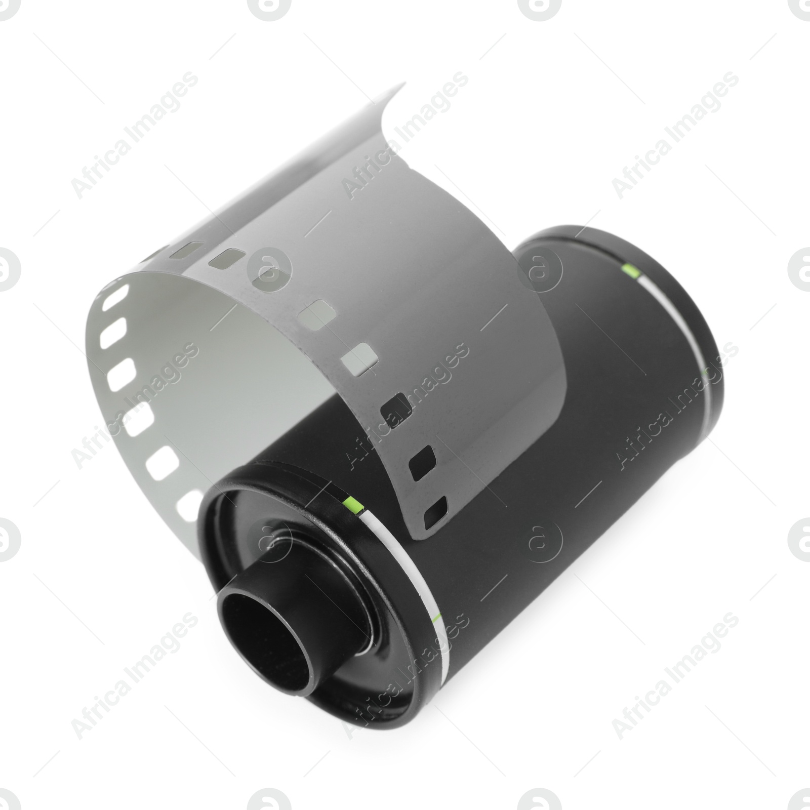 Roll of photographic film isolated on white Photo of Roll of photographic film isolated on white