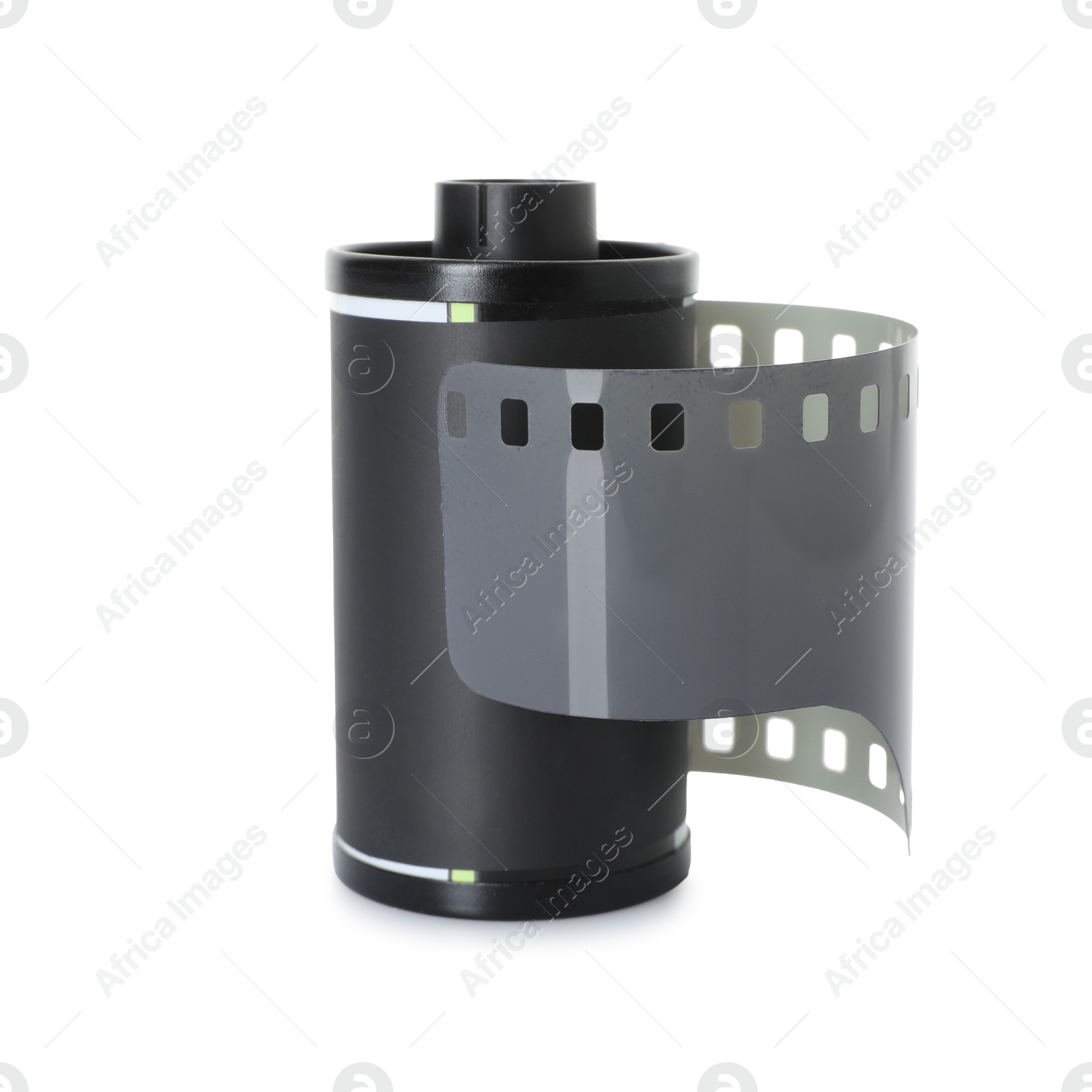 Roll of photographic film isolated on white Photo of Roll of photographic film isolated on white