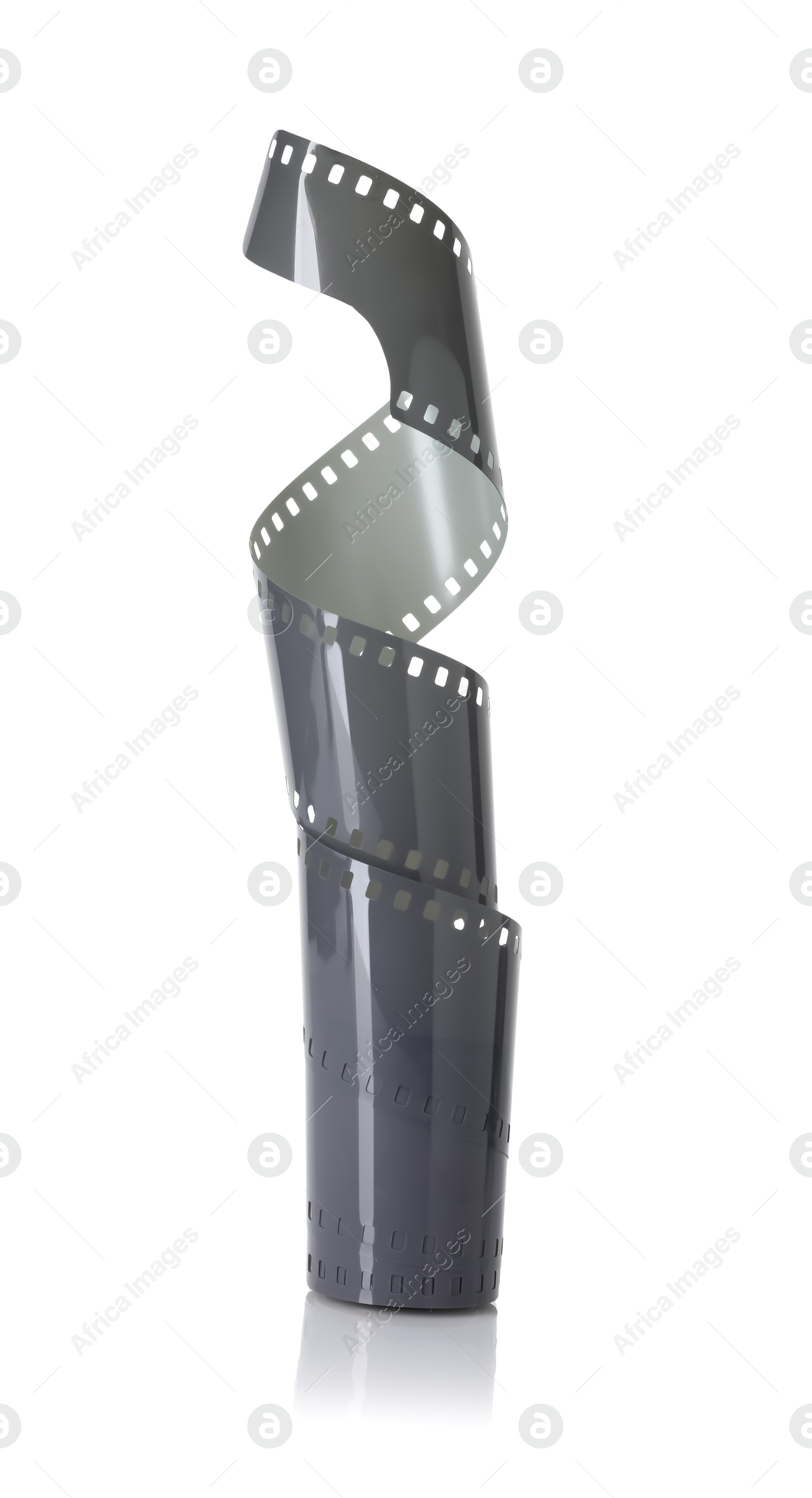Strip of photographic film isolated on white Photo of Strip of photographic film isolated on white