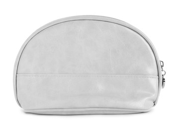 Photo of One light cosmetic bag isolated on white