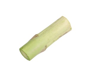 Photo of Piece of asparagus spear isolated on white