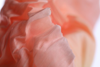 Photo of Beautiful poppy flower as background, macro view