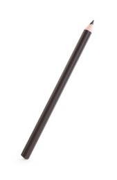 Photo of One brown eyebrow pencil isolated on white
