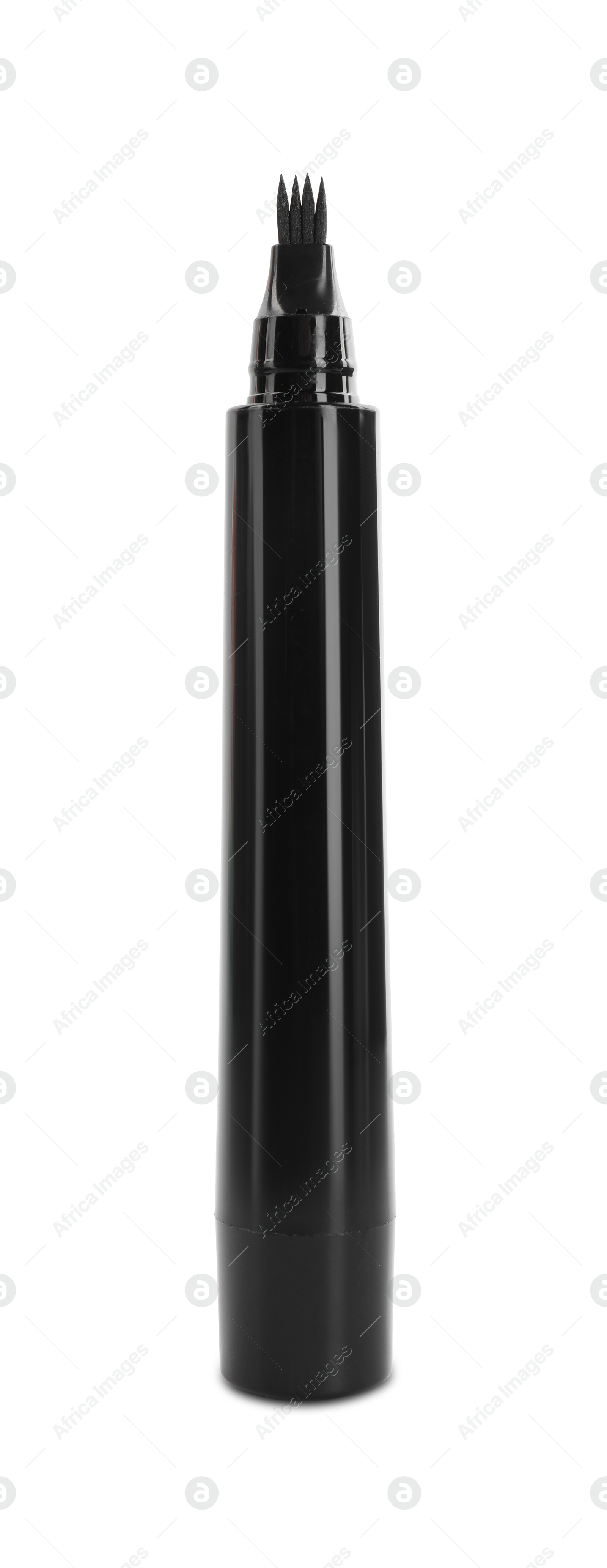 One liquid eyebrow pencil isolated on white Photo of One liquid eyebrow pencil isolated on white