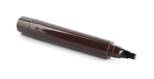 Photo of One liquid eyebrow pencil isolated on white