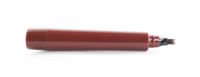Photo of One liquid eyebrow pencil isolated on white