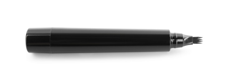 Photo of One liquid eyebrow pencil isolated on white