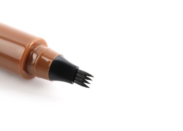 Photo of One liquid eyebrow pencil isolated on white