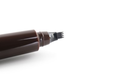 Photo of One liquid eyebrow pencil isolated on white