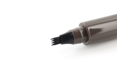 Photo of One liquid eyebrow pencil isolated on white