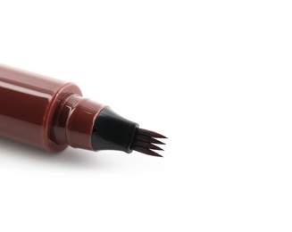 Photo of One liquid eyebrow pencil isolated on white