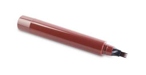 Photo of One liquid eyebrow pencil isolated on white