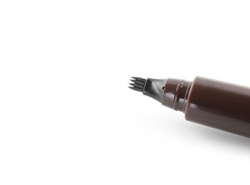 Photo of One liquid eyebrow pencil isolated on white