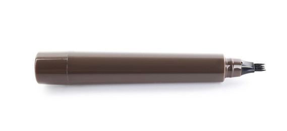 Photo of One liquid eyebrow pencil isolated on white