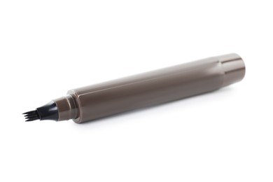 Photo of One liquid eyebrow pencil isolated on white