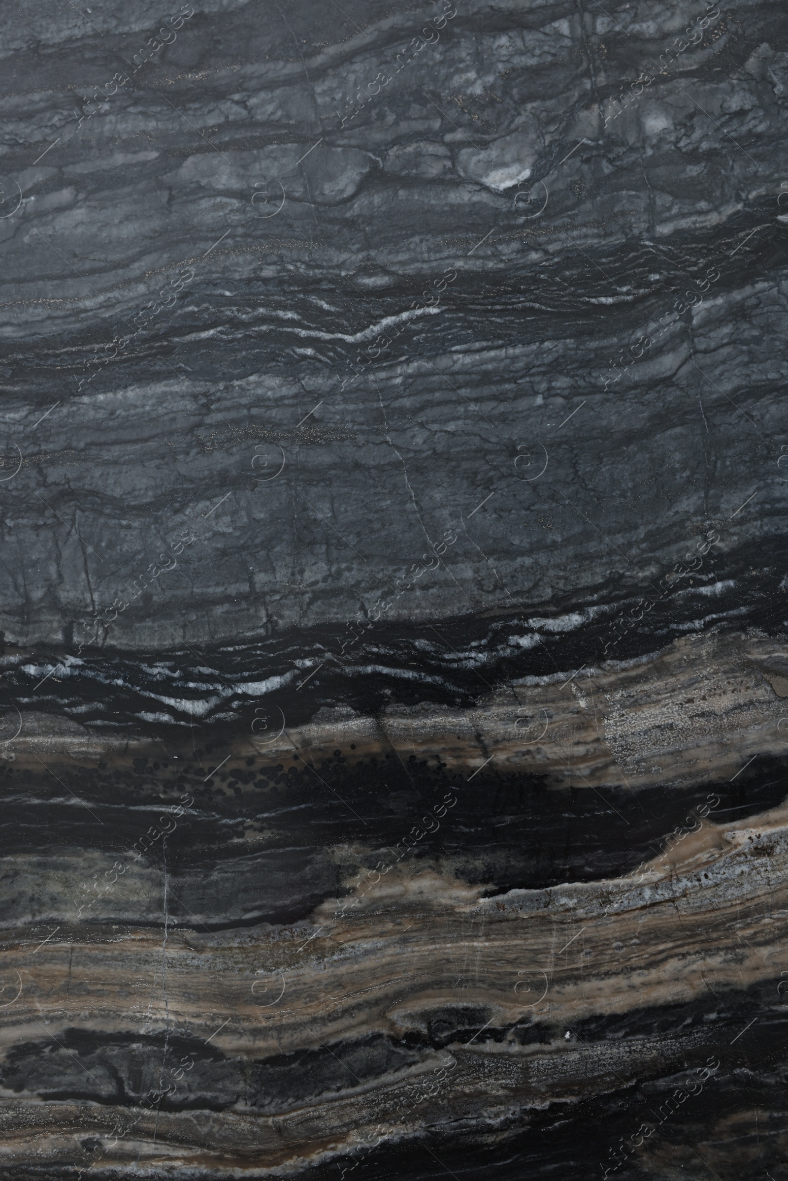 Texture of dark marble surface as background, top view Photo of Texture of dark marble surface as background, top view