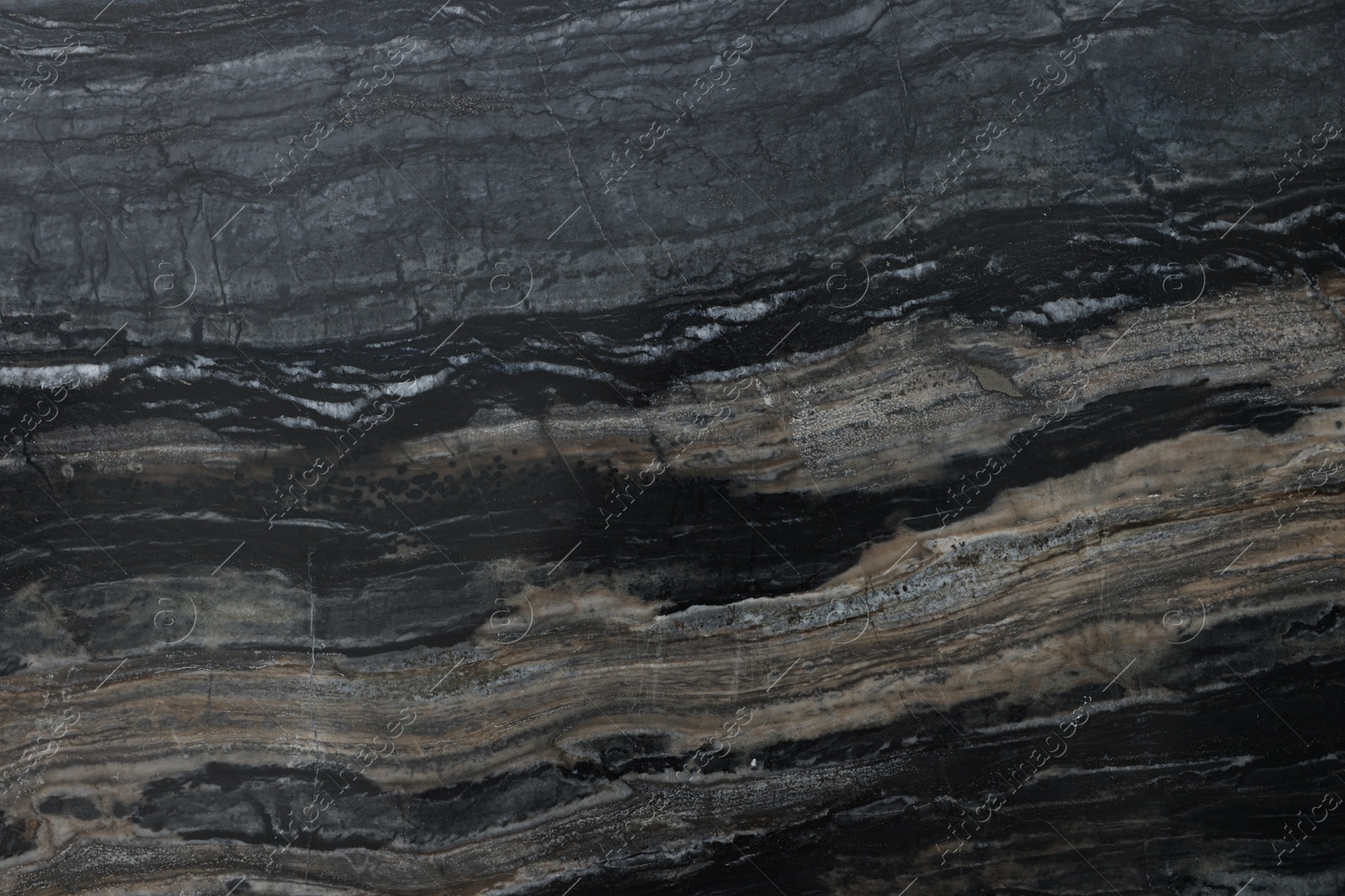 Texture of dark marble surface as background, top view Photo of Texture of dark marble surface as background, top view