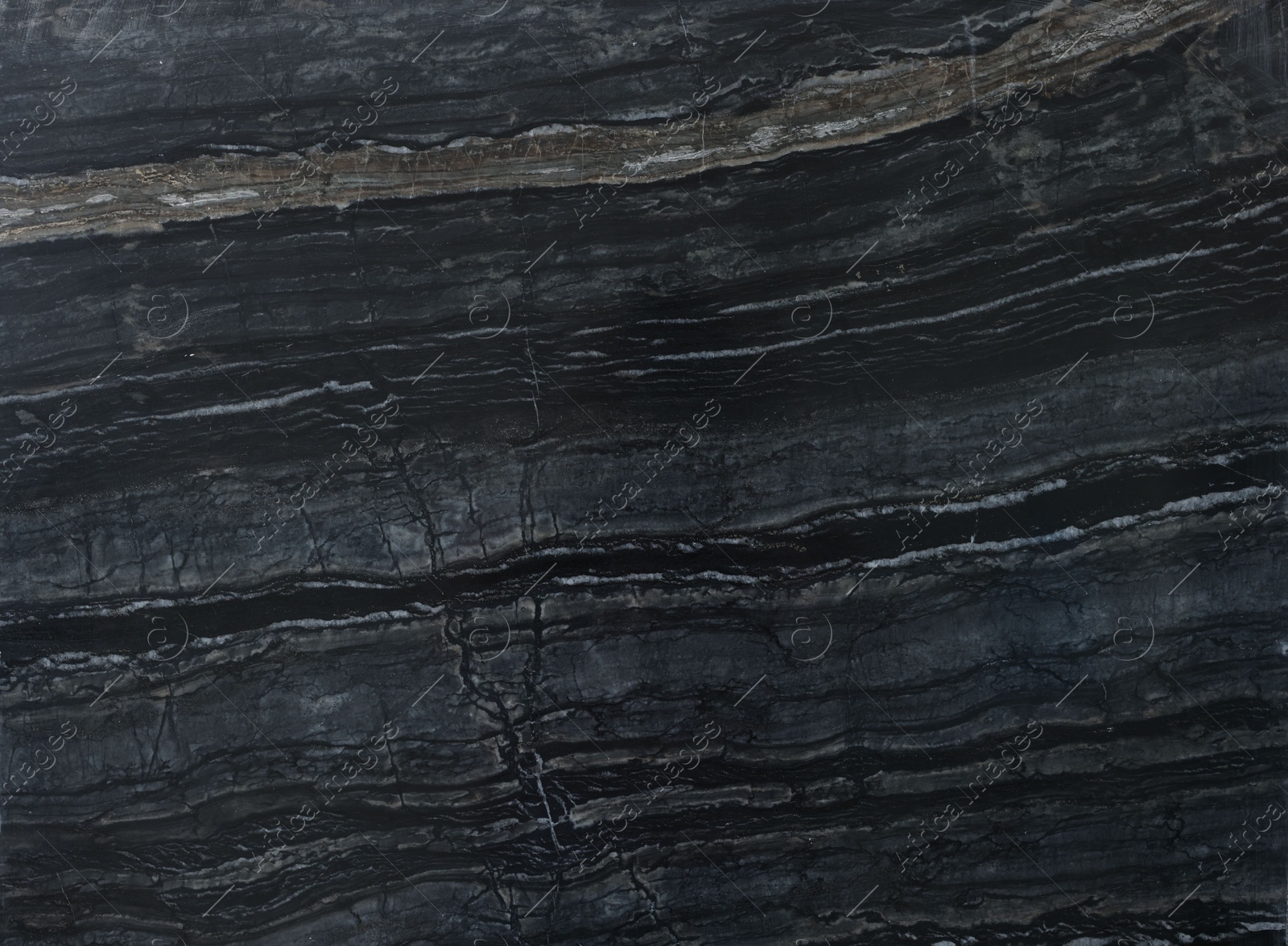 Texture of dark marble surface as background, top view Photo of Texture of dark marble surface as background, top view