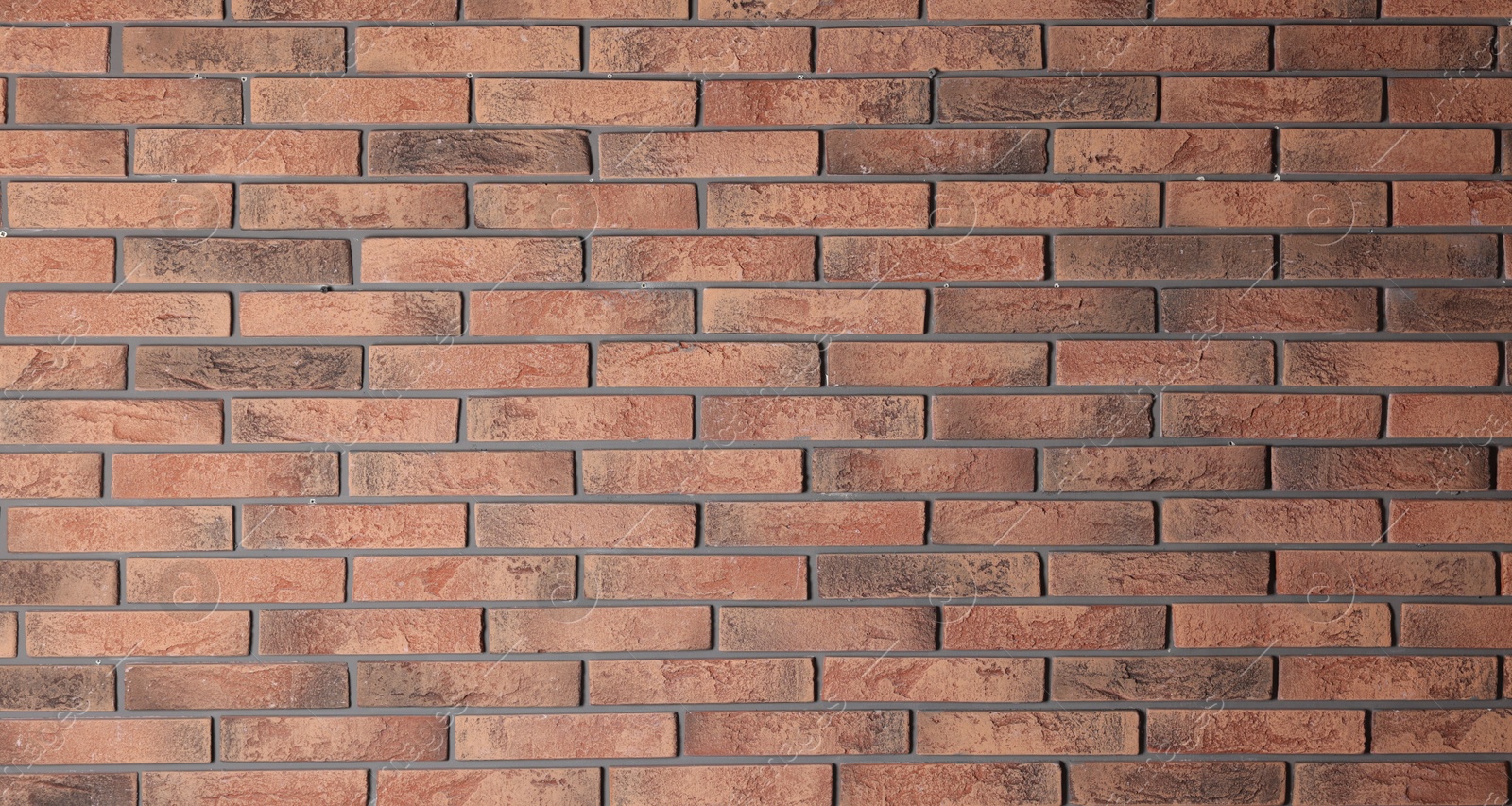 Texture of red brick wall as background, closeup Photo of Texture of red brick wall as background, closeup