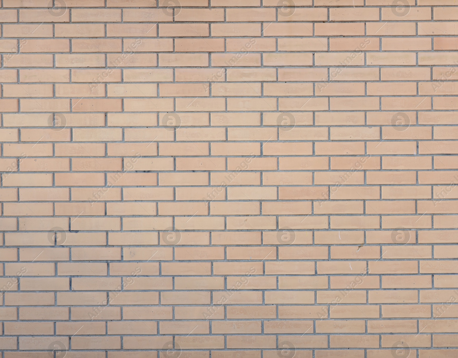 Photo of Texture of red brick wall as background, closeup